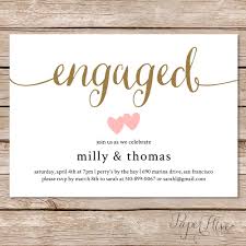 Party invitations with a personal touch create and share amazing party invitations in canva using our selection of professionally designed layouts. Engagement Party Invitation Engagement Party Invite Engagement Dinner Couples Shower Diy Printable Onepaperheart Stationary Invitations