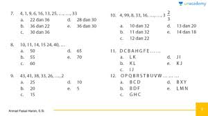 Check spelling or type a new query. Ujian Tulis Berbasis Komputer Paket Lengkap Tes Seri Bilangan Dan Huruf Tes Kemampuan Matematika Tpa By Unacademy