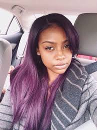 Justine Skye Purple Hair Weave Hairstyles Hair Styles