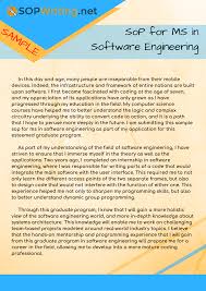 Sample Sop For Ms In Software Engineering You Can Use To Find Out How To Make Your Sop Shine Check More College Application Essay Engineering College Writing