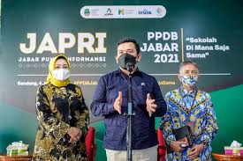 Mewujudkan insan yang cerdas, berakhlak, profesional dan berbudaya. Disdik Jabar Gelar Launching Ppdb 2021