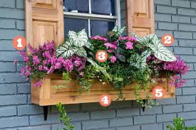 Instead of three different plants, choose three different colors of the best plants for planter boxes in shade. 14 Simply Stunning Summer Window Boxes Hgtv