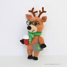Victor The Reindeer Amigurumi Crochet Pattern Stuffed Etsy In 2020 Crochet Patterns Crochet Amigurumi Amigurumi Pattern