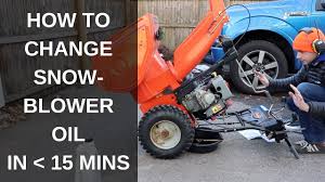 Ran it for 6 years without checking. How To Change Snowblower Oil In 15 Minutes Or Less Ariens Youtube