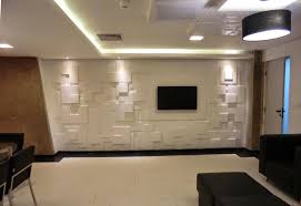 A instalação é bem simples, porém a ajuda de um especialista pode ser de suma importância para se. 60 Paineis De Gesso 3d Placas E Fotos