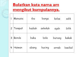 Published by pkg lahat btpn. 13 Kata Nama Am Ideas Preschool Learning Activities Preschool Worksheets Preschool Printables