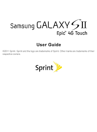 SAMSUNG GALAXY S II EPIC 4G TOUCH USER ...