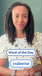 The narrow mountain path had us inching along crabwise—sideways, just like  a crab—trying not to look down. 🦀 Crabwise is today’s #WordOfTheDay, and  it describes moving sideways, often cautiously or ...