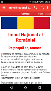A contribuit şi gabi mera. Imnul NaÈ›ional Al Romaniei For Android Apk Download