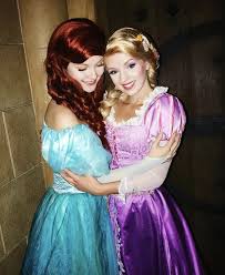 Ariel And Rapunzel Disney Face Characters Walt Disney Pictures Disney Girls