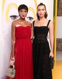 Bella hadid was tapped to be the new face of dior beauty last spring, and like any good celeb brand ambassador, she takes her role very seriously. Bella Hadid Winnie Harlow Rock See Through Dresses Two Ways Fitforhealth News