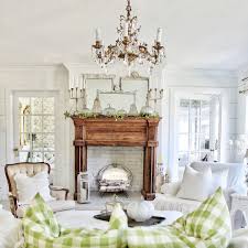 This country style living room offers an elegant sofa set and a center table situated on top of a classy rug. 23 Stunning French Country Living Room Decor Ideas