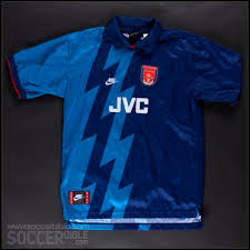 It is believed that the decision on the kit was made by uefa. Arsenal Away Shirt 1995 96 Kit Vault Soccerbible
