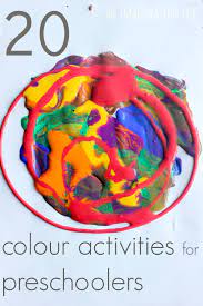 Worksheets, flash cards and coloring pages. 20 Colour Activities For Preschoolers The Imagination Tree