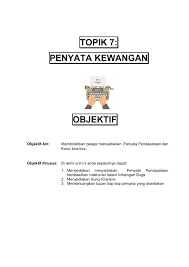 Latih tubi disediakan oleh en kairul smk tasek utara 2latihan (4)1. Topik 7 Penyata Kewangan Flip Ebook Pages 1 12 Anyflip Anyflip