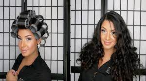 Choose rollers according to how tight you want your curls. How To Do A Dominican Roller Set On Natural Curly Hair At Home Youtube