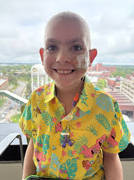 Hospital Visit from Harkey and Cheerleaders