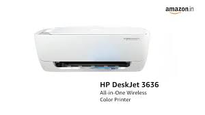 Know how to set up the hp printers. Hp Deskjet Ink Advantage 3636 All In One Printer K4u05b Amazon In Computers Accessories