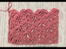طريقع عمل غرزة الياسمين بشكل جديد بالكروشيه لصنع شال سكارف بلوزة كارديجان youtube crochet stitches crochet blanket crochet