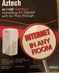 Shop by department, purchase cars, fashion apparel, collectibles, sporting goods, cameras, baby items, and everything else on ebay, the world's online marketplace 2 Pieces Aztech Hl115ep 500mps Homeplay Ac Gigabit With Ac Pass Through Electronics Others On Carousell