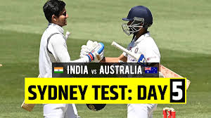 England got through a very tricky however, india are still way ahead in the contest. Highlights India Vs Australia 3rd Test Day 5 Updates From Sydney Cricket News India Tv