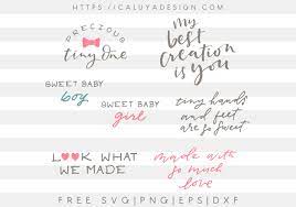 Download Free Baby Quote Svg Png Eps Dxf By Caluya Design