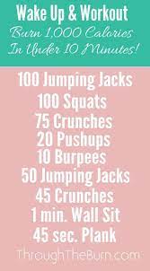 Calorie Burning Workout Routine