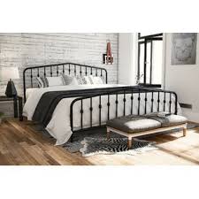Free delivery over £40 to most of the uk ✓ great selection ✓ excellent customer the simple design is also suitable for most decoration styles, single and double beds for you to choose wayfair stores limited only offers financial products from barclays partner finance. Black Metal Beds Bed Frames Free Shipping Over 35 Wayfair