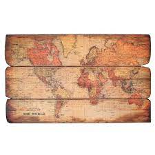 World Map Wood Print Rodworks World Map Wall Art Wood World Map Map Wall