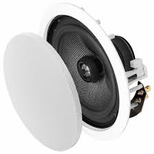 With your speaker wires firmly in place, place the speaker into the opening and use a manual screwdriver to tighten the screws. Ice840 8 150w In Ceiling Speaker Osd Audio