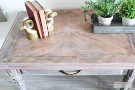 I'm sure it would have been an entirely different look if i had only brushed the lime wash on the mortar or only wall color: How To Use Lime Wax With A Lime Washed Coffee Table Makeover