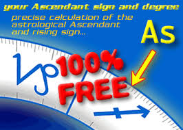 Astrology Ascendant Calculator Online 100 Free Rising Sign