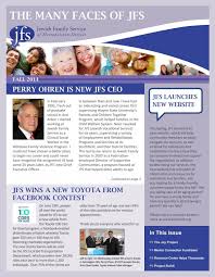 THE MANy FACES OF JFS