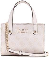 GUESS Florence Logo Mini Satchel | Guess bags, Genuine leather bags,  Leather handbags