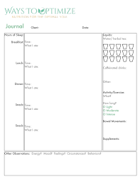 Food log template creative images. 30 Beautiful Food Journal Templates Templatearchive