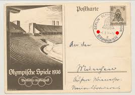 The medals beginning as an olive wreath, medal designs have evolved over the years. Olympische Spiele 1936 Berlin Olympiade Original Postkarte 3 Reich Beschadigt Josef Pfanzelter Militaria