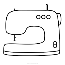 These will print properly on 8x11 paper. Sewing Machine Coloring Page Ultra Coloring Pages