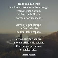 Poemas De Rafael Alberti Poemas Poemas Cortos Versos