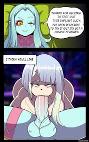 Lucy × Rebecca comic porn - HD Porn Comics