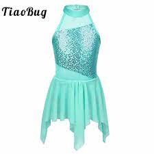 See more ideas about dance costumes, contemporary dance costumes, contemporary dance. Tiaobug Kids Teens Sequins Stage Lyrical Dance Costumes Children Girls Mesh Splice Dance Dress Skating Gymnastics Ballet Leotard Aliexpress