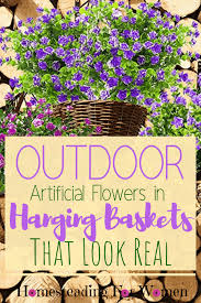 Check spelling or type a new query. Outdoor Artificial Flowers In Hanging Baskets That Look Real Artificial Hanging Baskets Artificial Flowers Outdoors Fake Hanging Plants