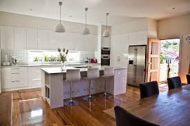 I was going for a kind of modern/retro vibe. Sleek Streamlined Elegance Modern Kitchen Brisbane By Kitchens By Kathie