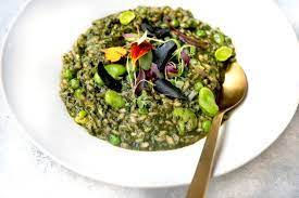 Pizza with za'atar, preserved lemon & ricotta and toasted orzo with preserved lemon, pine nuts & currants from alexandra's kitchen Melt In Your Mouth Risotto Recipe Jamie Oliver Just On Kiosmelati Com Risotto Recipes Vegetarian Entrees Recipes