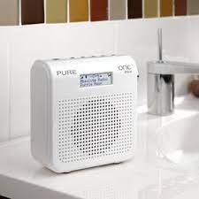 Design badezimmer radio retro radios radio transistor radio. Pure One Mini Tragbares Radio Dab Dab Ukw Tuner 1 6 Watt Rms Weiss Amazon De Elektronik Foto