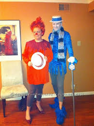 He lives in a volcano and controls the hot weather around the world. Coolest Last Minute Heat Miser And Snow Miser Couple Costumes