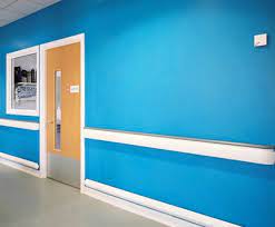 Check out a few of our projects that include our chair rail. Crash Rails Bump Rails Acrovyn Stainless Steel Rubber Wood