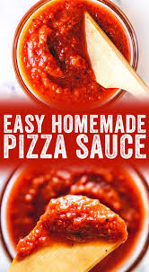 Easy Pizza Sauce Recipe 5 Minutes A Couple Cooks Recipe Easy Homemade Pizza Pizza Sauce Homemade Pizza Sauce Recipe