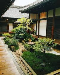 Lovely Japanese House And Garden Garden House Japanese Lovely Small Japanese Garden Japan Garden Zen Garden Design