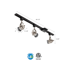 Lithonia Lighting Ltkoval Mr16gu10 Led 2700k Mw M4 Adjustable 3 Head Led Oval Track Kit 900 Lumens 120 Volts 4 Watts Matte White Home Improvement Cjp Org In