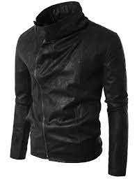 Mens Casual Rider Highneck Leather Jacket Slj Leather Jacket Style Leather Jacket Mens Jackets Casual